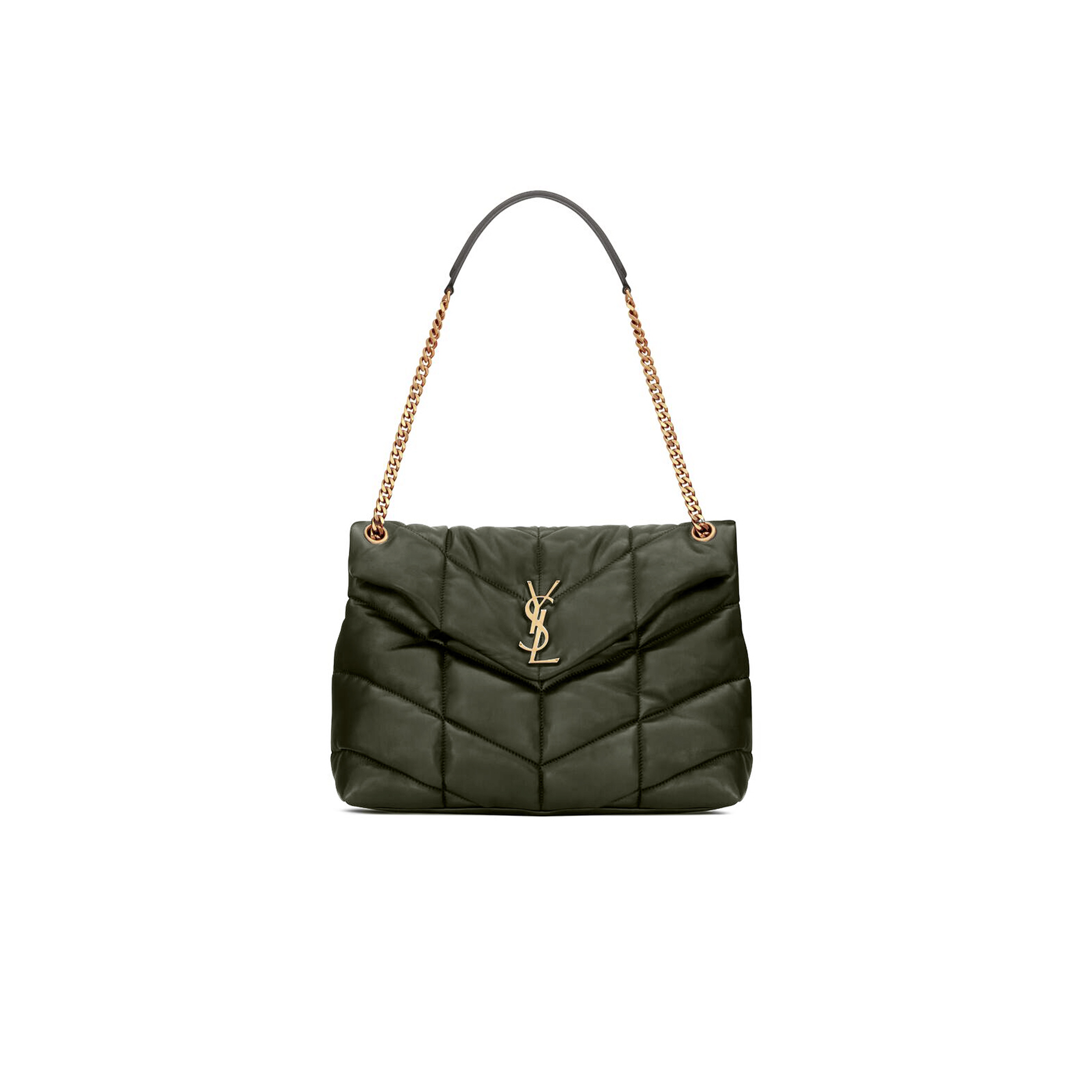 Y*L puffer medium in nappa leather 577476138762109 (35*23*13cm)